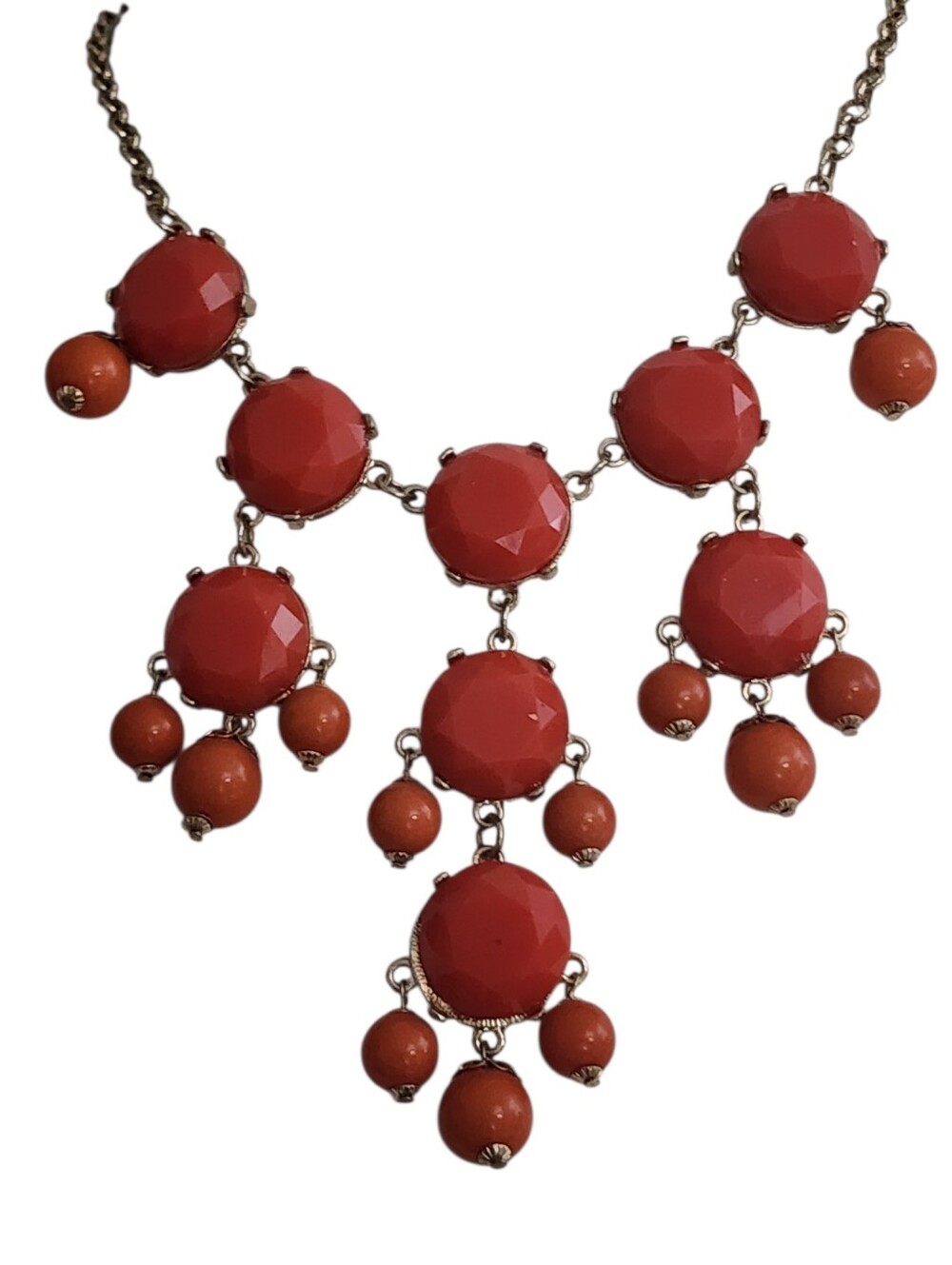 Orange Statement Necklace
